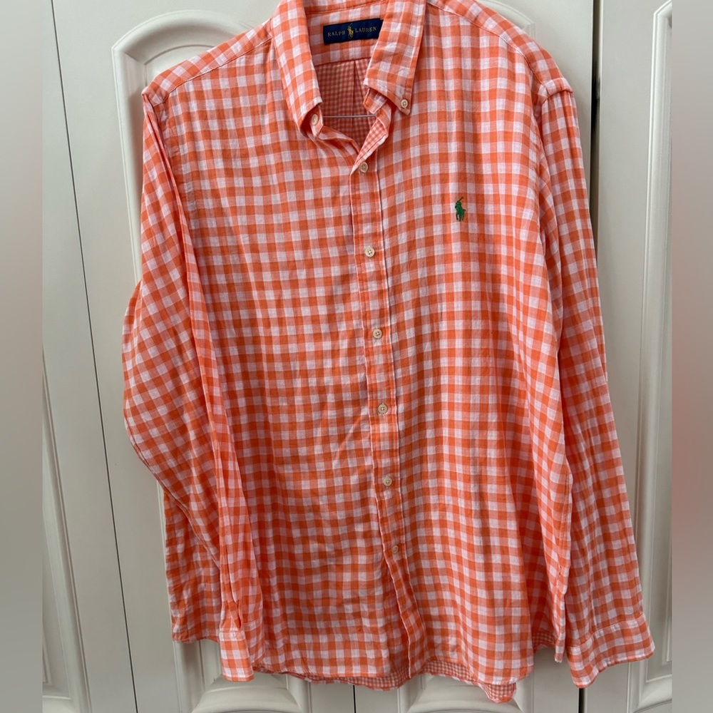 Men’s Ralph Lauren Linen Button Down